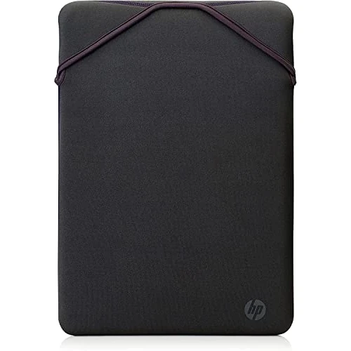 Offerta a tempo: HP Custodia Protettiva Reversibile per Laptop Portatili fino a 14 Pollici, Profilo Sottile e Senza Cerniera, Tessuto in Neoprene Disinfettabile e Lavabile in Lavatrice, Colore Grigio/Malva - 87% da 21.99 € a 2.90 €