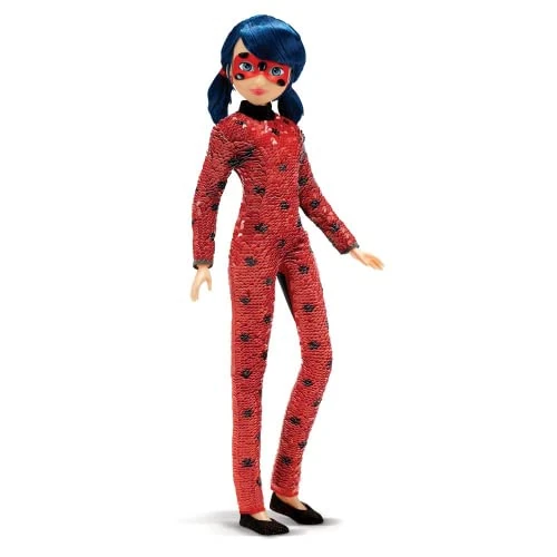 Tijdelijke aanbieding: Bandai - Miraculous Ladybug - Pop met paillettes - Marinette - Beweegbare speelpop 26 cm - P50375 van 14.95 EUR naar 14.95 EUR (korting 0%)