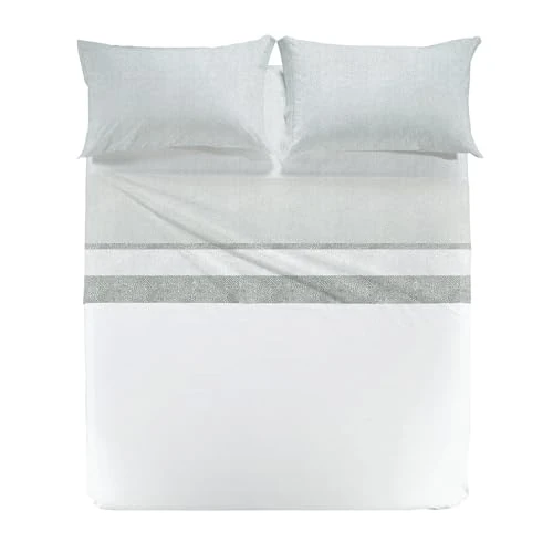 Caleffi 1003624 Nevada2 Beddengoedset voor tweepersoonsbed, grijs