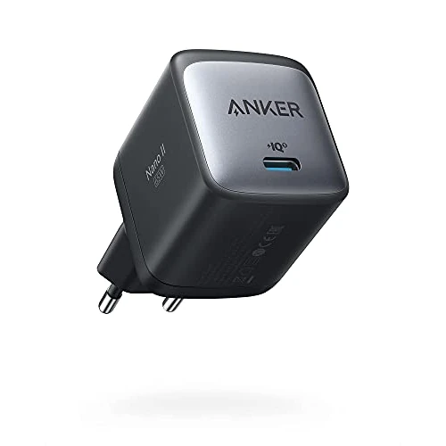 Oferta limitada: Anker Nano II - Cargador USB C de 65 W con Potencia de Carga rápida, tecnología GAN II, Compatible con MacBook Pro/Air, Galaxy S20/S10, iPhone 16, iPhone 16 Plus, 16 Pro MAX, iPad Pro, Pixel (Negro) de 25.99 EUR a 19.79 EUR (ahorro 23%)