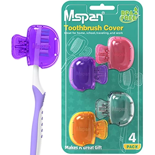 Tijdelijke aanbieding: Mspan elektrische tandenborstel hoofddeksel: sonische tandenborstel beschermkap voor reizen, kunststof clip, tandenborstelkap voordelig pakket van 9.99 € naar 9.99 € (0.00% korting)