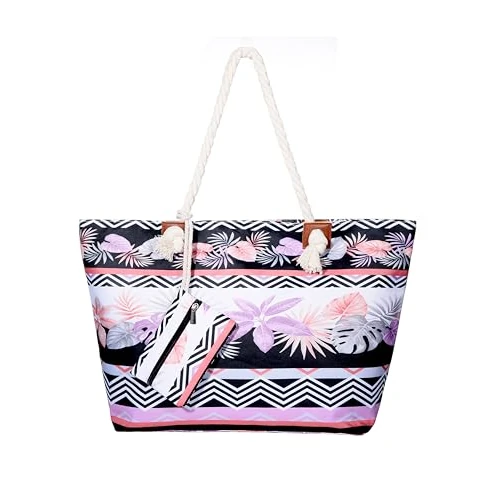 Tijdelijke aanbieding: Grote waterafstotende strandtas met rits Viva Vida van 22.99 € naar 22.99 € (0.00% korting)