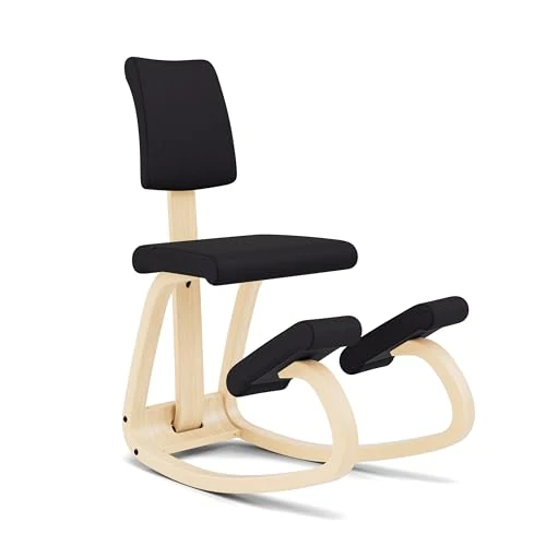 Offre limitée : Varier Variable Plus Chaise Ergonomique de Bureau à Genoux avec Dossier de 679.00 € à 679.00 € (0.00% de remise)