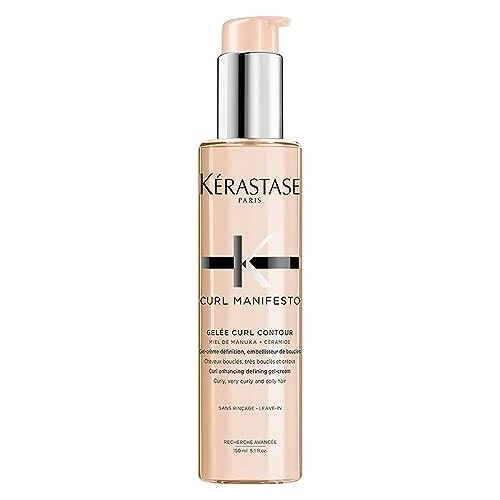Oferta limitada: Kérastase Curl Manifesto, Crema Capilar Multiprotectora Antiencrespamiento, Nutre y Controla el Encrespamiento, Para Pelo Ondulado, Rizado o Afro, Gelée Curl Contour, 150 ml de 39.24 EUR a 28.95 EUR (ahorro 26%)