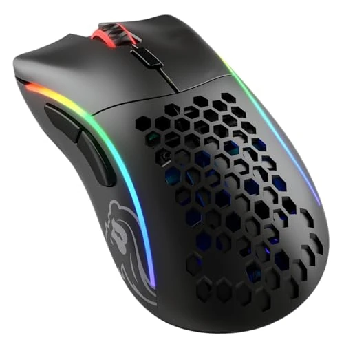 Limited-time offer: GLORIOUS PC Gaming Race Model D - draadloze gamingmuis - ZWART, mat from 79.99 £ to 39.99 £ (save 50%)
