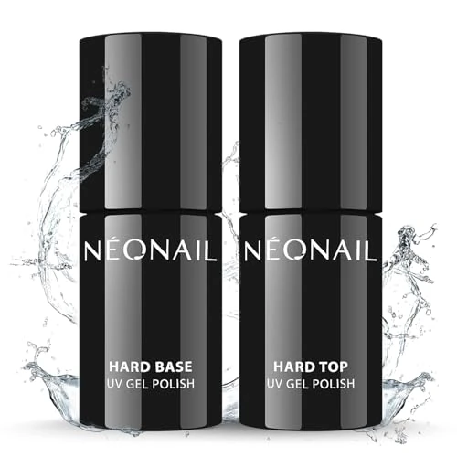 Offerta a tempo: NÉONAIL - Set Composto da UV Hard Base 7,2 ml e Hard Top 7,2 ml - Smalto Semipermanente Unghie - Base Coat - Top Coat - Nail Polish - Smalto Unghie - 0.00% da 15.99 € a 15.99 €