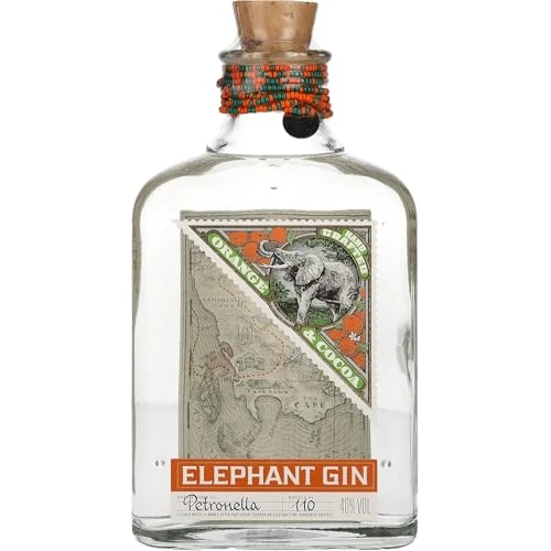 Limited offer: Elephant Orange Cocoa Gin, 40% ABV, 50cl | Citrus-fresh Gin | Perfect for Gin and Tonics from 29.95 EUR to 29.95 EUR (save 0%)