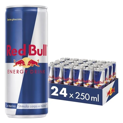 Offerta a tempo: Red Bull Energy Drink, 250 ml, (24 Lattine) - 29% da 33.36 € a 23.76 €