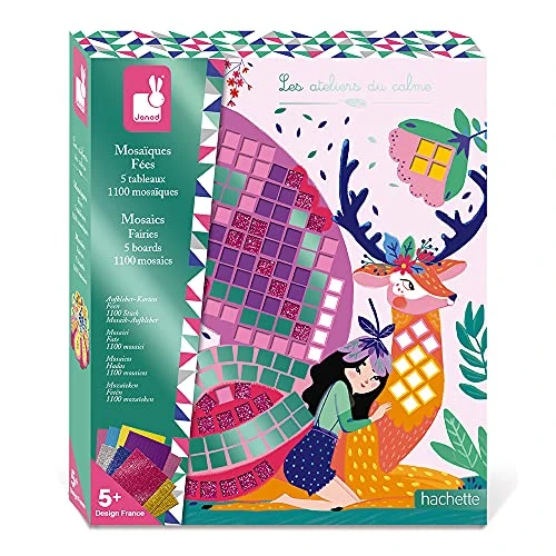 Offerta a tempo: Janod - Set Creativo Mosaici in Gommapiuma Fate - Les Ateliers du Calme — 15% da 16,99 € a 14,44 €