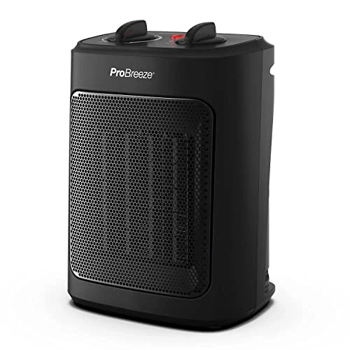 Offerta a tempo: Pro Breeze Stufetta Elettrica Basso Consumo 2000W in Ceramica - 3 modalità, ventilazione, protezione surriscaldamento/ribaltamento. Compatta e sicura per casa, ufficio, bagno. Termoventilatore - 0.00% da 38.99 € a 38.99 €