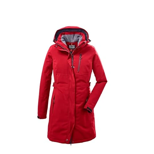 Zeitlich begrenztes Angebot: killtec Damen Funktionsparka/Parka mit Kapuze KOW 165 WMN PRK, 48 | Winterjacke, wasserdicht, atmungsaktiv, winddicht, Teddy-Fleece innen, Taillenregulierung, 2-Wege-Reißverschluss von 199.95 € auf 131.36 € (34% Rabatt)