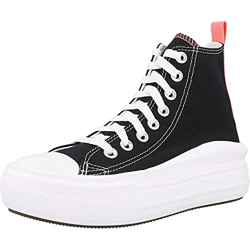 Offre limitée : Converse CHUCK TAYLOR ALL STAR MOVE CANVAS PLATFORM BASKETS PLATEFORME Femme de 65.00 EUR à 39.00 EUR (remise 40%)