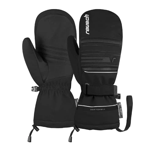 Reusch Kondor R-Tex XT - Manoplas Unisex Resistentes al Viento, Impermeables, Transpirables y cálidas, Guantes de Invierno, Guantes de Nieve, Guantes de esquí para Hombre y Mujer, Color Negro, Talla