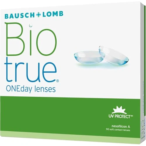 Biotrue ONEday Lenti a Contatto Giornaliere Correttive, 90 Lenti, BC 8.6 mm, DIA 14.2 mm, -3.5 Diopt
