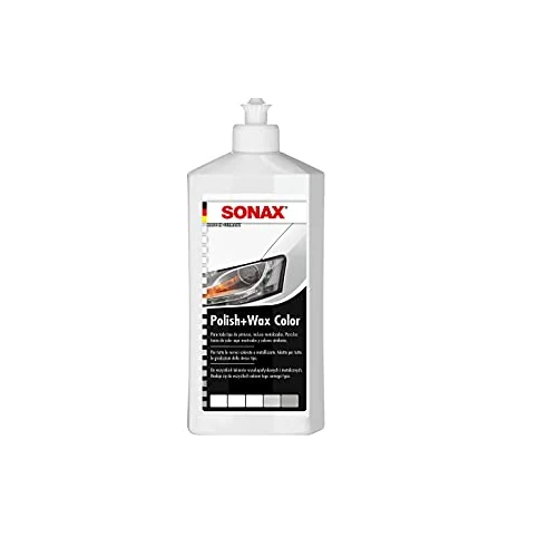 Offerta a tempo: SONAX Polish+Wax Color white (500 ml) polish con pigmenti colorati e componenti in cera | Art. N. 02960000-820 - 35% da 22.99 € a 14.91 €