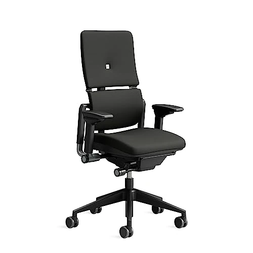 Offerta a tempo: Steelcase Sedia da ufficio ergonomica: Please, braccioli 3D, Onyx - 0.00% da 1099.00 € a 1099.00 €