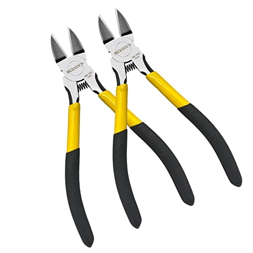 Limited-time offer: BOOSDEN 2 Pack Wire Cutters, 6.5 Inch Flush Cutters for Artificial Flowers, Precision Side Cutter Spring Loaded Cutting Pliers, Small Dikes Wire Cutters for Jewelry Making, Crafting, Electronics from 17.77 £ to 17.77 £ (save 0.00%)