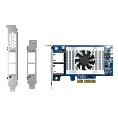 Offerta a tempo: QNAP QXG-10G2T-X710 scheda di espansione di rete PCIe Gen 3 10GbE - 0.00% da 336.71 € a 336.71 €