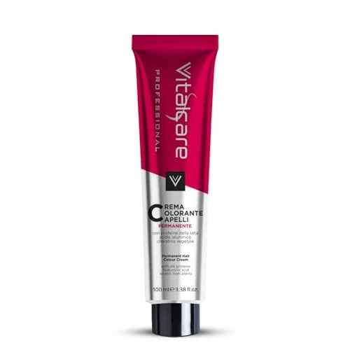 Offerta a tempo: Vitalcare | Professional - Colorazione Permanente Professionale, Crema Colorante Capelli, Tintura Capelli con Proteine della Seta, n° 6/3, Biondo Scuro Dorato, 100ml - 29% da 3.79 € a 2.69 €