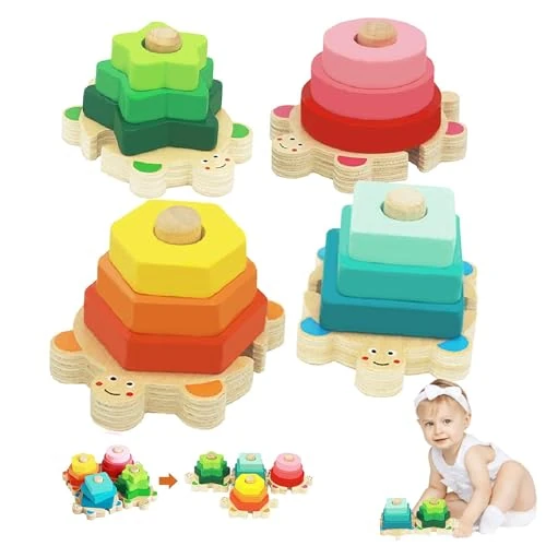 Tijdelijke aanbieding: Goorder Houten sorteerspeelgoed vanaf 1 jaar, houten puzzel, Montessori-speelgoed voor baby's, motoriek educatief speelgoed, kleur- en vormen, sorteerspel, cadeau voor kinderen vanaf 2 3 jaar van 14.60 EUR naar 14.60 EUR (korting 0%)