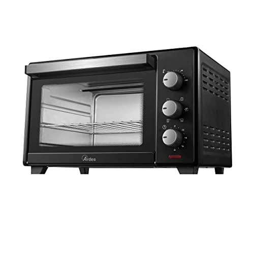 Tijdelijke aanbieding: ARDES | AR6231B Elektrische Convectie-Oven 30 Liter Met 6 Functies, Timer, Dubbel Glas en Accessoires - Zwart van 79.90 EUR naar 79.90 EUR (korting 0%)
