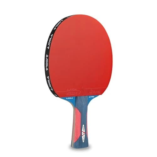 Offre limitee: JOOLA Tête de Cheval Junior Pro ITTF Raquette de Tennis de Table 5 étoiles pour Enfant, Manche Bleu/Rouge, 1.8 MM Schwammstärke de 24.90 EUR a 24.90 EUR (economie 0%)