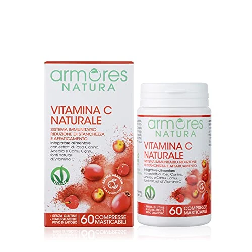 Offerta a tempo: Armores Natura Integratori Alimentari, Vitamina C Naturale — 22% da 11,86 € a 9,29 €
