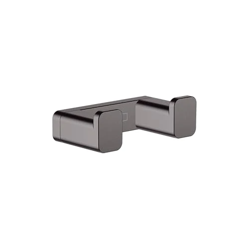 Limited-time offer: hansgrohe AddStoris Towel hook double, brushed black chrome, 41755340 from 41.55 £ to 7.18 £ (save 82.72%)