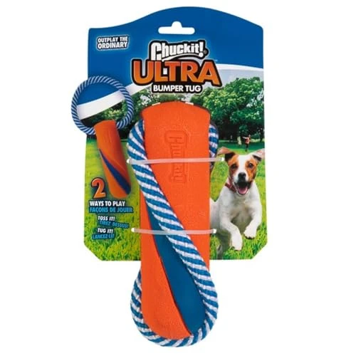 Oferta limitada: Chuckit! Cuerda de Juguete para Perros de Ultra Parachoques y Juguete de Goma para Tirar de la Guerra para Perros de 15.40 EUR a 15.40 EUR (ahorro 0%)
