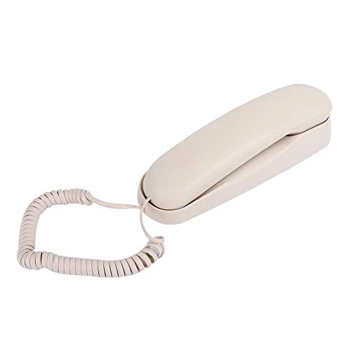 Limited offer: Landline Telephone, TC-990 ABS Landline Phone Table Mountable Dual Purpose Corded Telephone Hotel Telephone Fixed Landline Beige for Hotel Home Office from 16.12 EUR to 9.03 EUR (save 44%)
