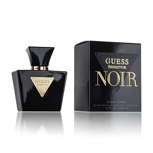 GUESS Seductive Noir, Eau de Toilette para Mujer, Colonia Floral, Fragancia Seductora, Larga Duración