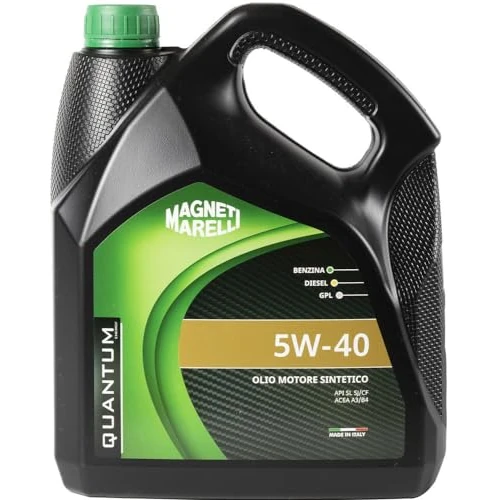 Oferta limitada: Quantum Energy Lubricante sintético para automóviles Magneti Marelli 5W-40, 4 litros de 48.99 € a 48.99 € (ahorro 0.00%)