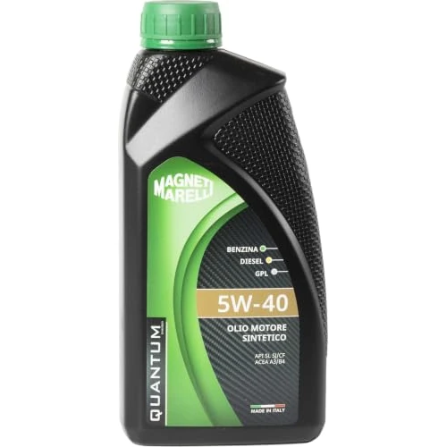 Offerta a tempo: Magneti Marelli Lubrificante auto sintetico olio motore quantum 5W-40 1lt - 33% da 22.11 € a 14.72 €