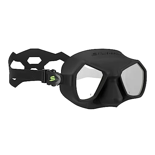 Offerta a tempo: SALVIMAR Hathor, Maschera per Pesca Subacquea, Snorkeling, Unisex adulto, Nero - 21% da 27.99 € a 22.10 €