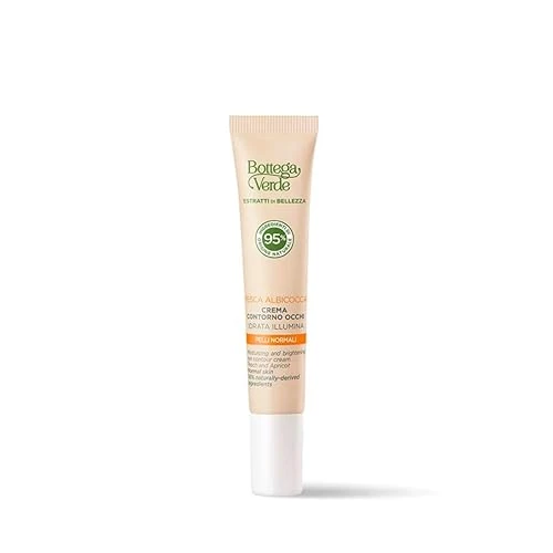 Offerta a tempo: Bottega Verde - Estratti di bellezza, Crema Contorno Occhi Pesca e Albicocca, 15 ml, Idrata e Illumina, per Pelli Normali - 40% da 20.00 € a 11.99 €