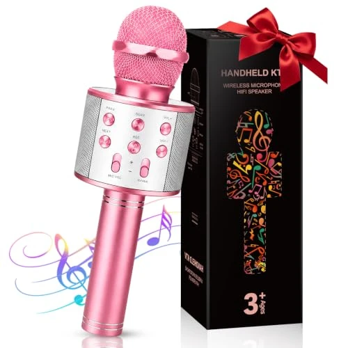 Offerta a tempo: GeschenPark Microfono Bambini, Microfono Wireless Regalo - 0.00% da 16.99 € a 16.99 €