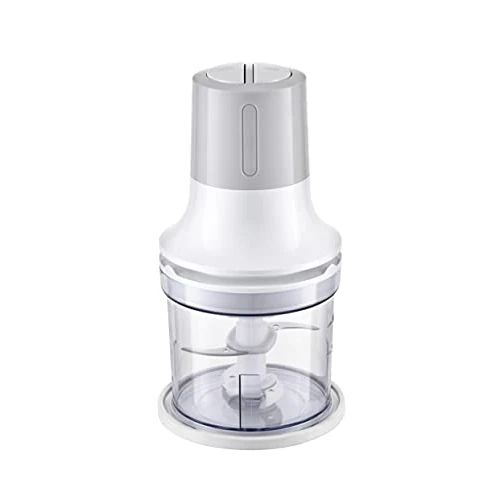 Melchioni Family | Picadora Eléctrica BLADE, con 2 Velocidades, 260W, 4 Cuchillas de Acero, Ahorro de Espacio, Vaso Contenedor de 500 ml, Base Antideslizante