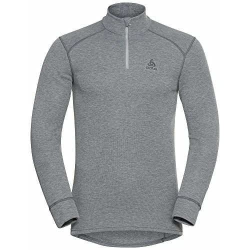 Limited-time offer: Odlo Thermal underwear for men Active Warm I Long-sleeved thermal shirt I Warm ski underwear I Long-sleeved thermal shirt with collar and half zip I Men from 45.00 GBP to 36.02 GBP (save 20%)