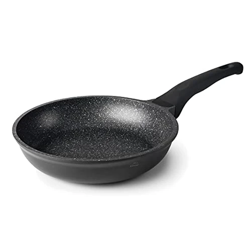 Offerta a tempo: Lacor - 24118 - Padella Eco-Pietra, padella antiaderente Tricapa, alluminio pressofuso, manico ergonomico, adatta per induzione e tutti i tipi di cucina, Ø 18 cm, ecologica e senza PFOA - 0.00% da 25.94 € a 25.94 €