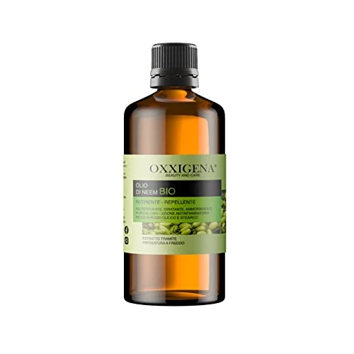 Offerta a tempo: Oxxigena Olio di Neem Biologico Vergine Puro al 100% - 250 ml - Spremuto a Freddo - Idratante, Ricostituente, Ideale per Capelli, Pelle - Vegano, senza OGM - 0.00% da 13.95 € a 13.95 €