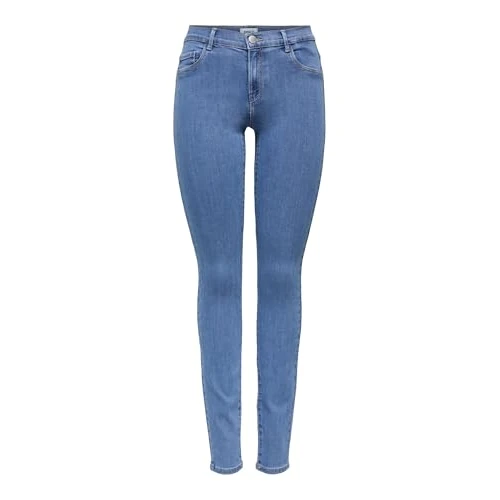 ONLY Womens Rain Skinny Jeans Medium Blue 30W / 30L