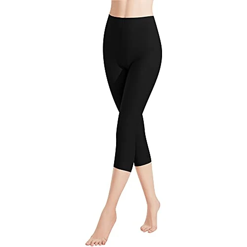 Oferta limitada: Libella 1/3 Piezas Mujer Leggins 3/4 Mallas Hecho de algodón Capri Pantalones Corto con Cintura Alta Multicolor Ajustado Mallas Deportivas Schwarz XL de 10.96 € a 10.96 € (ahorro 0.00%)