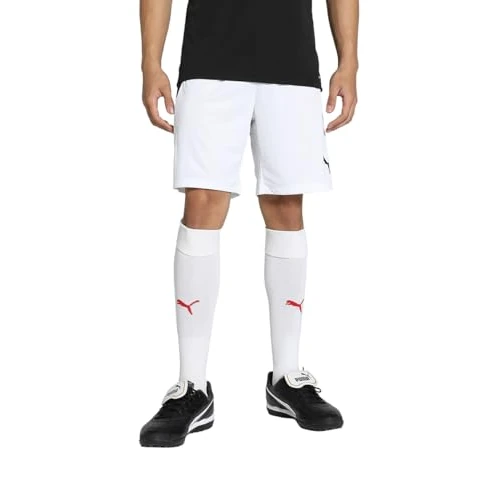 Puma Teamliga Shorts Shorts White-Blac, S Unisex Adulto