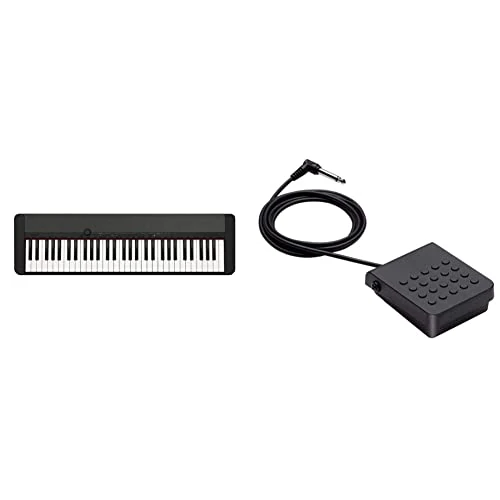Casio CT-S1BK, Casiotone Piano-Keyboard, Nero & SP-3 Sustain Pedal
