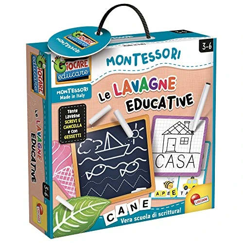 Offre limitee: Liscianigiochi - Montessori Le Lavagne Educative, Couleur, 89093, 3-6 Ans de 19.40 EUR a 19.40 EUR (economie 0%)