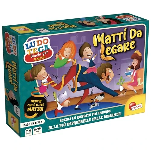 Liscianigiochi - Ludoteca Matti para Atar, Color 88942