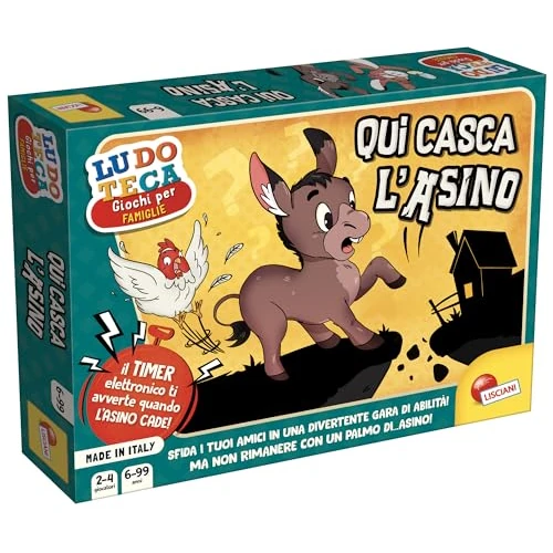 Limited offer: Lisciani Giochi- Game House Qua Casca l'Donkey, Color, 88904 from 24.99 EUR to 16.99 EUR (save 32%)