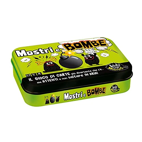 Offerta a tempo: Liscianigiochi- Kids Love Monsters Mostri e Bombe Card Game Display 12, Colore, 89468 - 0.0% da 33.20 € a 33.20 €
