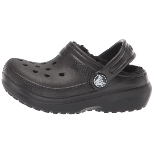 Offerta a tempo: Crocs Classic Lined Clog K Unisex - Bambini e ragazzi, Black/Black, 38/39 EU - 30% da 49.99 € a 34.93 €