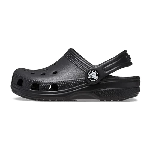 Crocs Unisexe Enfant Classic Clog K Sabots, Black, 29/30 EU